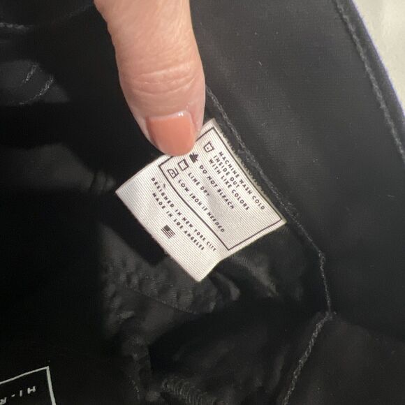 Ayr Jeans Women 26 Black Pants High Rise Skinny Stretch Preppy Classic‎ Capsule - Picture 12 of 14